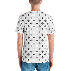 Geometric Balance All-Over Print Men's Crew Neck T-Shirt