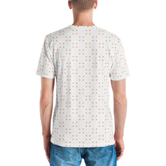 Subtle Gradient All-Over Print Men's Crew Neck T-Shirt