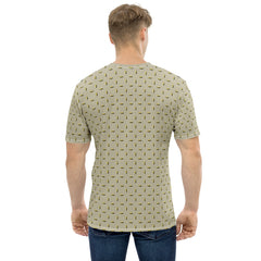 Geometric Illusion All-Over Print Men's Crew Neck T-Shirt