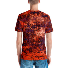 Rustic Elegance All-Over Print Men's Crew Neck