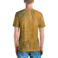 Distressed Denim Men's Crew Neck T-Shirt