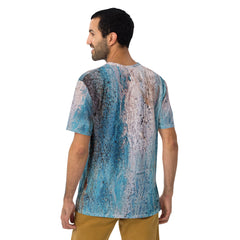 Rustic Floral Men's Crew Neck T-Shirt