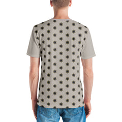 Sculpted Forms All-Over Print Men's Crew Neck T-Shirt