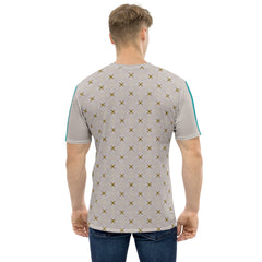 Dynamic Symmetry All-Over Print Men's Crew Neck T-Shirt