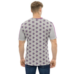 Cosmic Connection Abstract Men's Crew Neck T-Shirt