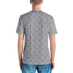 Tranquility in Patterns Abstract Men's Crew Neck T-Shirt