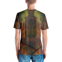 Charming Elephant All-Over Print Men's Crew Neck T-Shirt