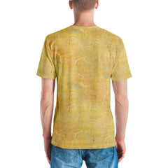 Zen Lion All-Over Print Men's Crew Neck T-Shirt