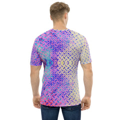 Silk Serenity Texture Men's Crewneck Tee