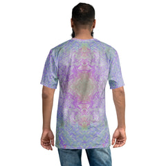 Chenille Circuit Texture Men's Crewneck Tee