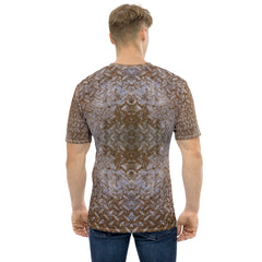 Honeycomb Hustle Texture Men's Crewneck Tee