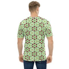 Kaleidoscope Illusions Men's Crew Neck T-Shirt