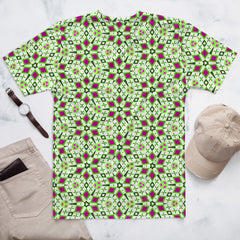 Kaleidoscope Illusions Men's Crew Neck T-Shirt