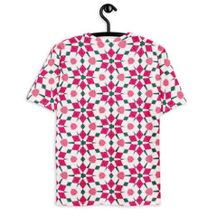 Kaleidoscope Mosaic Men's Crew Neck T-Shirt