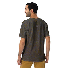 Regal Lion Monarch All-Over Print Men's T-Shirt