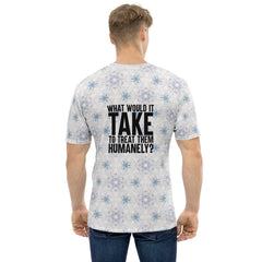 Gracious Giraffe Scholar All-Over Print Men's T-Shirt