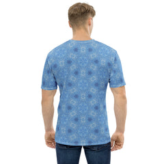 Elegant Swan Ballerina All-Over Print Men's T-Shirt