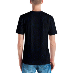 Digital Pixel Fusion Men's Crew Neck T-Shirt