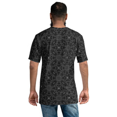 Floral Kaleidoscope Men's Crew Neck T-Shirt