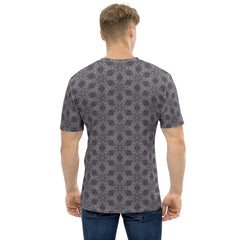 Floral Delight Men's Crew Neck T-Shirt