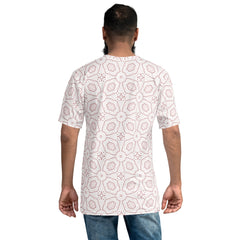 Tropical Bloom All-Over Print Men's Crew Neck T-Shirt