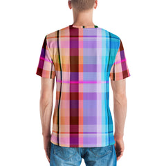 Colorful and bold, this Retro Rainbow Blast T-Shirt brings a splash of the '70s to your modern wardrobe.