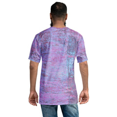 Cosmic-inspired Galactic Glow Men's T-Shirt for a unique look