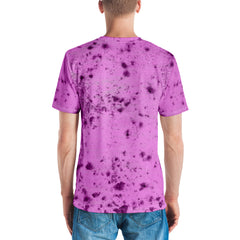 Eye-catching Men's Crew Neck T-Shirt with abstract adventure design