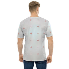 Men's Crew Neck T-Shirt with Origami Serenity Design