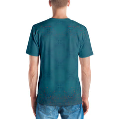 Back view of Daisy Dance Men's Crewneck Tee