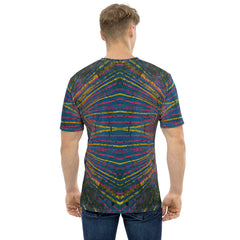 Limitless Adventure Men's T-Shirt - close-up of fabric and print