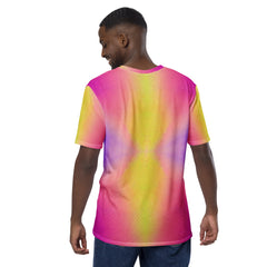 Front view of the Transcendent Vision Men's T-Shirt, emphasizing the unique pattern.