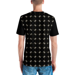 Vibrant floral print men's T-shirt