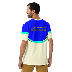 Comfortable men's yoga crew neck t-shirt for asanas.