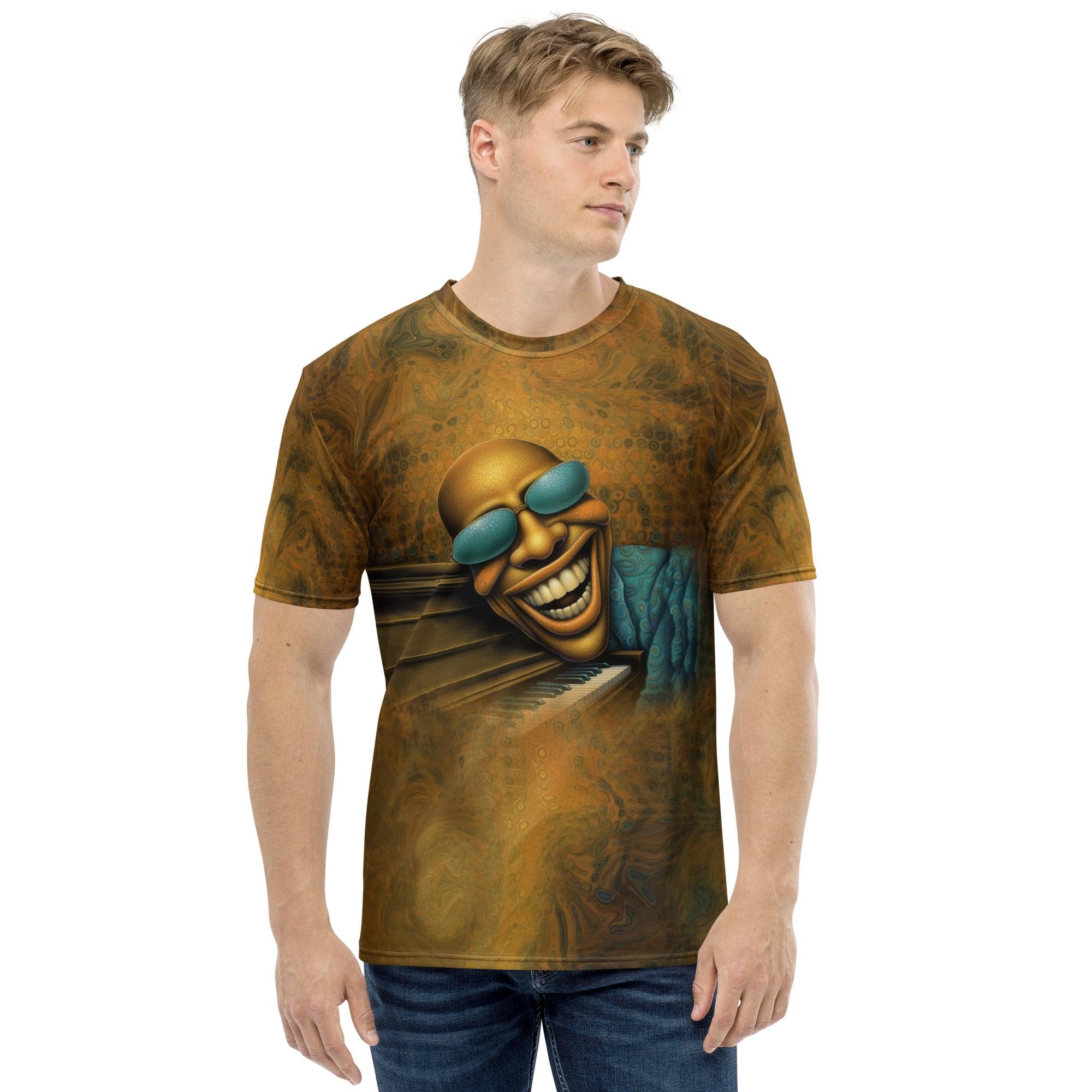 Radiant Reflections IV Men's T-shirt front view.