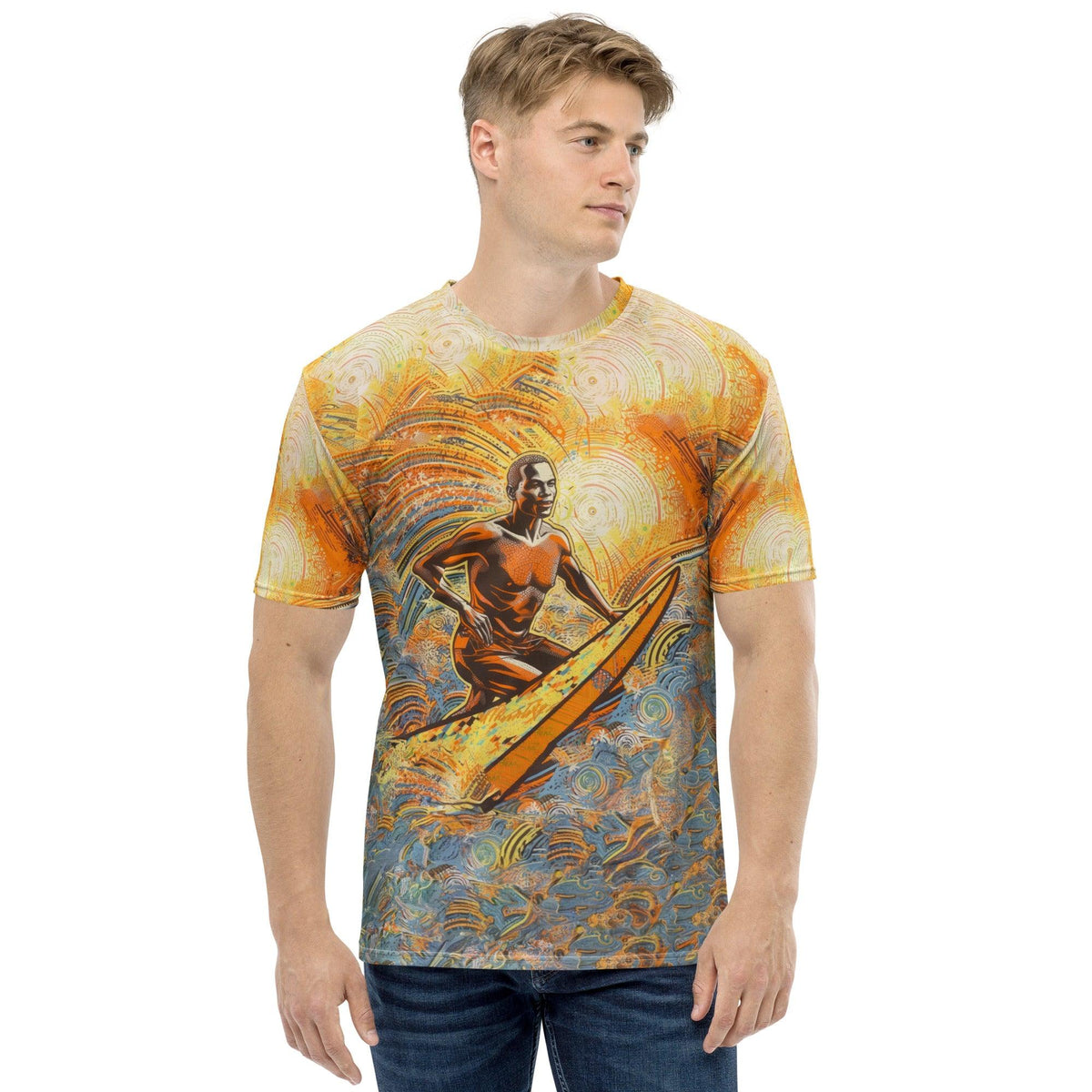 Stylish Surfing 5-15 Men's T-Shirt for surf and casual wear