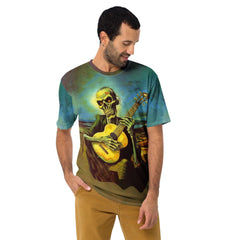 Men's Phantom Parade All Over Print Crew Neck Tee Join The Haunting Spectacle - Beyond T-shirts