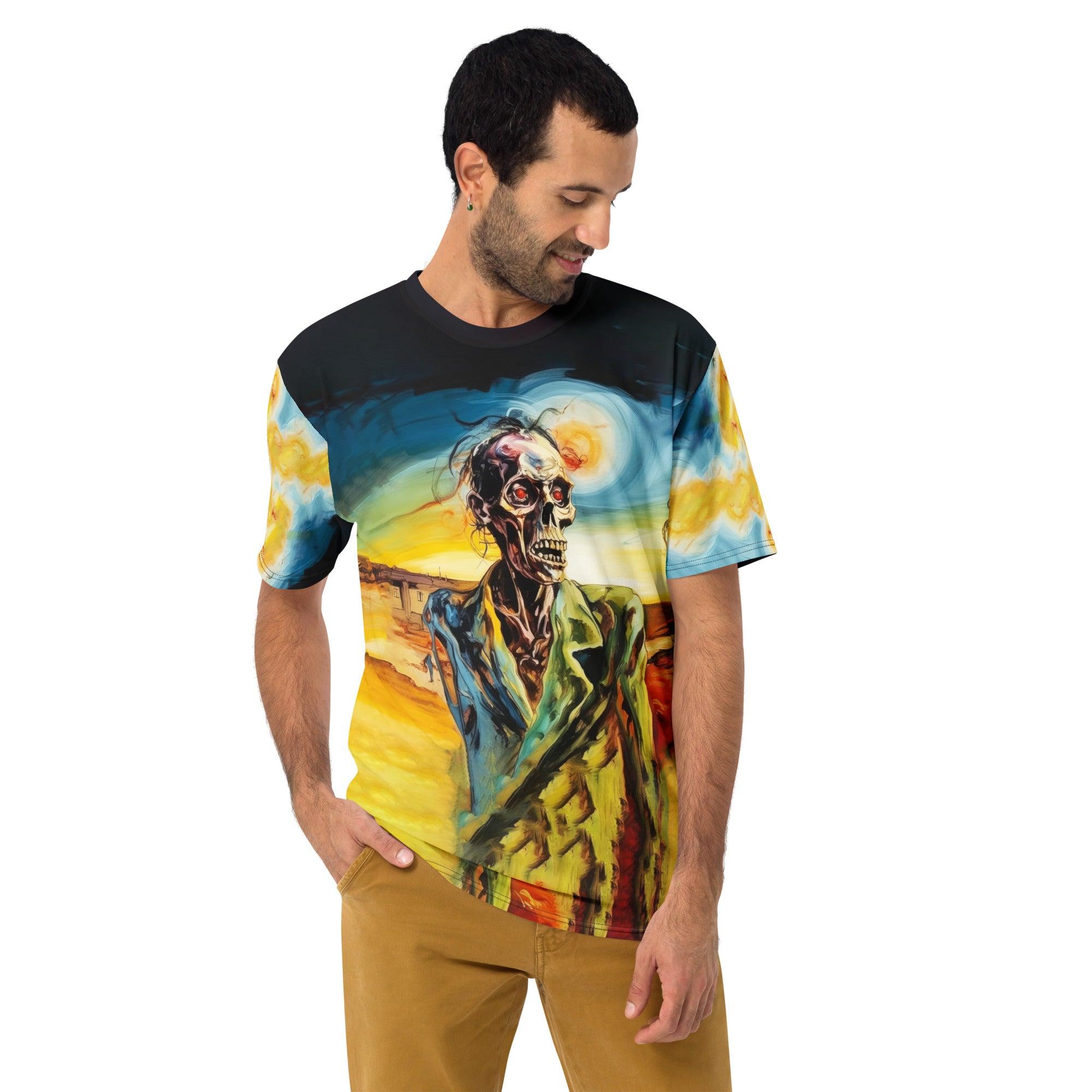 Halloween Nocturne All Over Print Men's Crew Neck Tee Embrace The Night - Beyond T-shirts