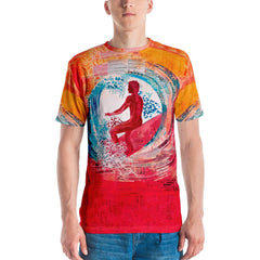 Nomadic Surf Spirit Men's Crew Neck T-Shirt - Beyond T-shirts