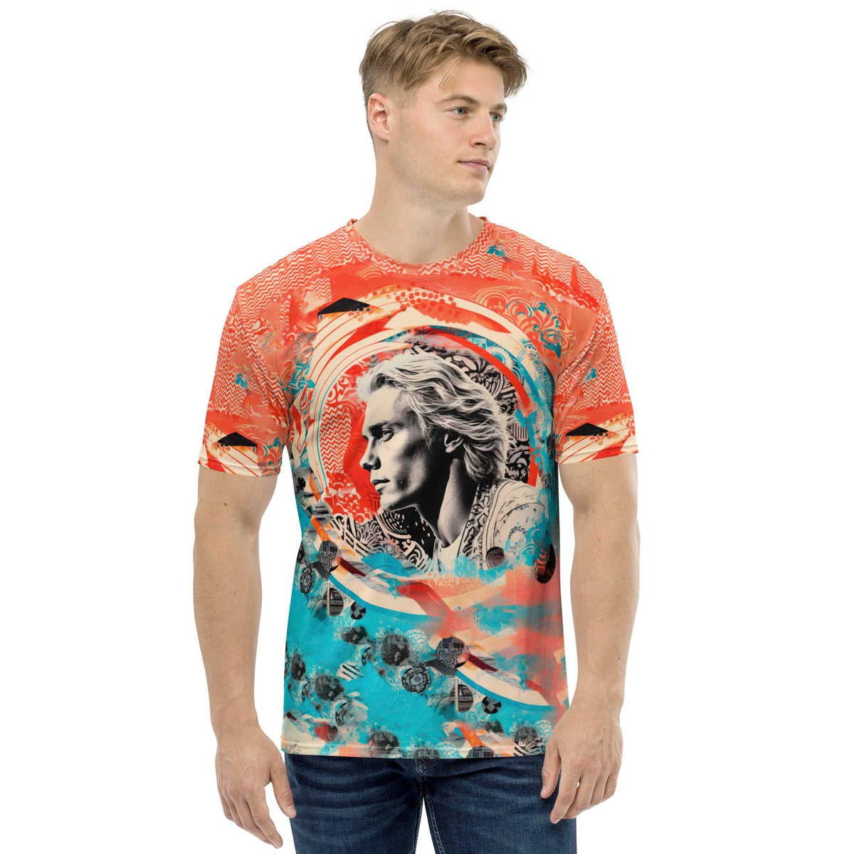 Wanderlust Wave Rider Crew Neck Tee - Beyond T-shirts