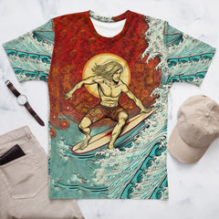 Surfing Catch Crew Neck Tee - Beyond T-shirts