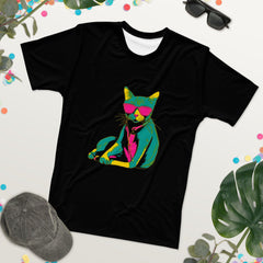 Curious Cat Canvas Crew Neck T-Shirt - Beyond T-shirts