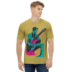 Elegance in Harmony Men's Crew Neck Tee - Beyond T-shirts