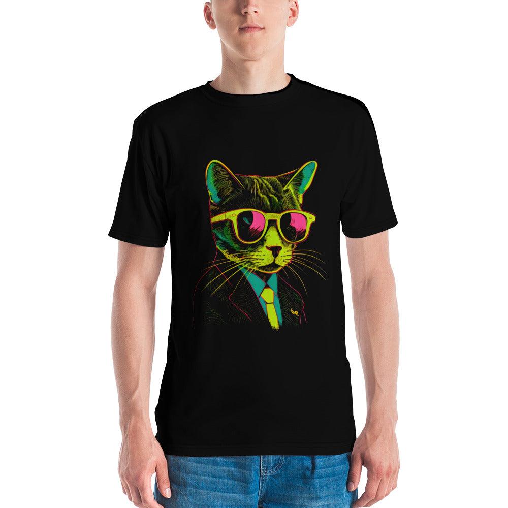 Cat Constellations Men's Crew Neck All-Over Print Tee - Beyond T-shirts