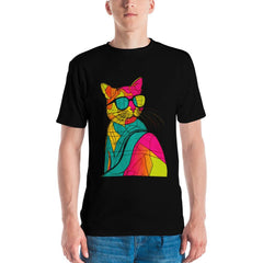 Cat Dreams Men's Crew Neck All-Over Print Tee - Beyond T-shirts