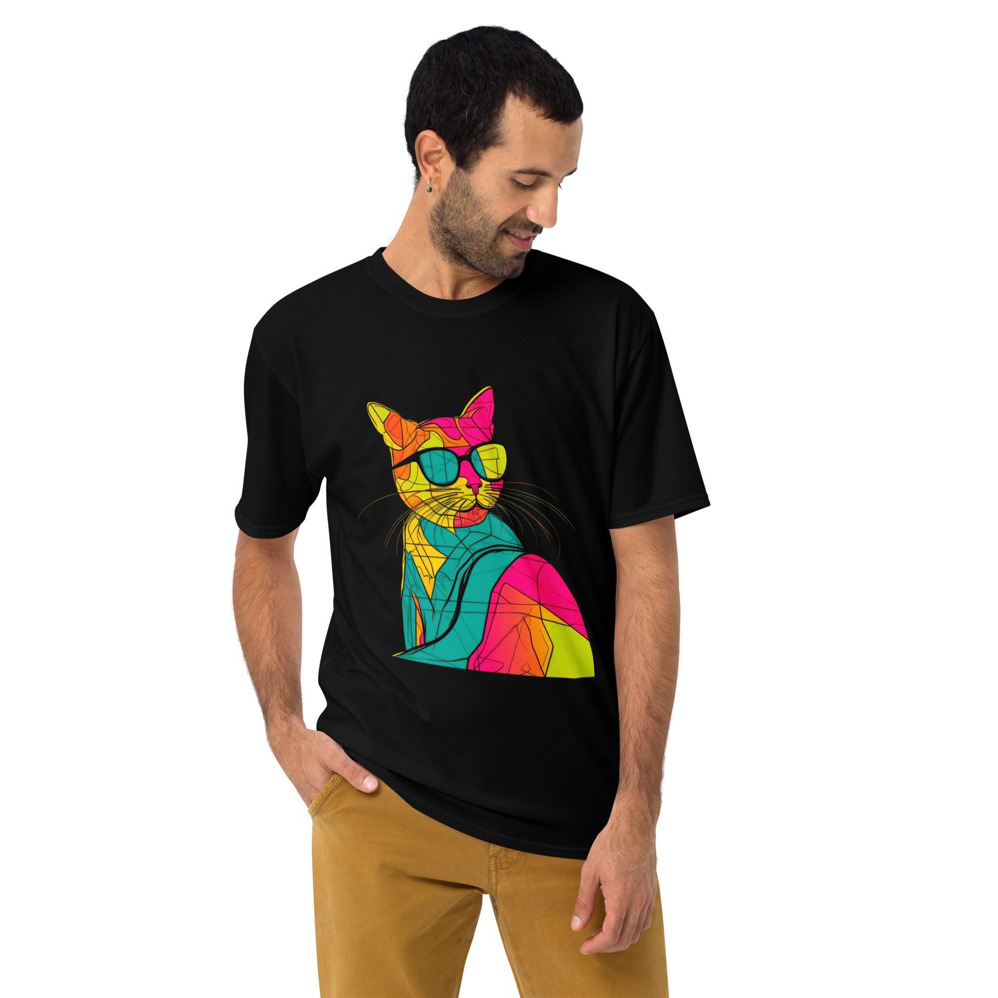 Cat Dreams Men's Crew Neck All-Over Print Tee - Beyond T-shirts