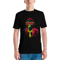 Monkey Magic Men's All-Over Print Crew Neck T-Shirt - Beyond T-shirts