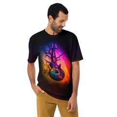 Saxophone Serenade Men's Crew Neck T-Shirt - Beyond T-shirts