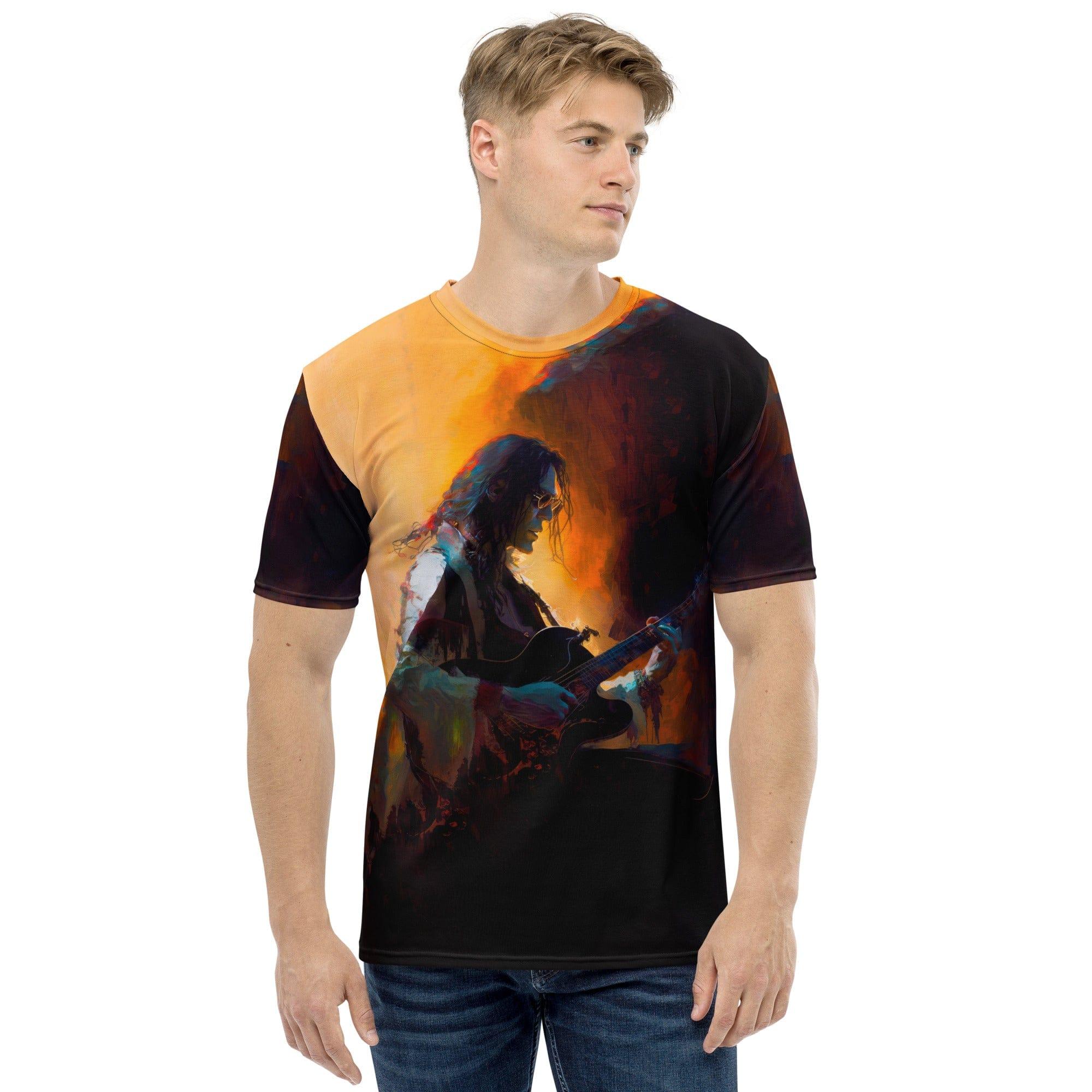 Rock & Roll Dreams Men's Music Crew Neck T-Shirt - Beyond T-shirts