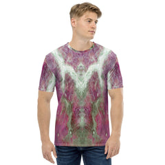 Oceanic Harmony Men's Natural Pattern Tee - Beyond T-shirts